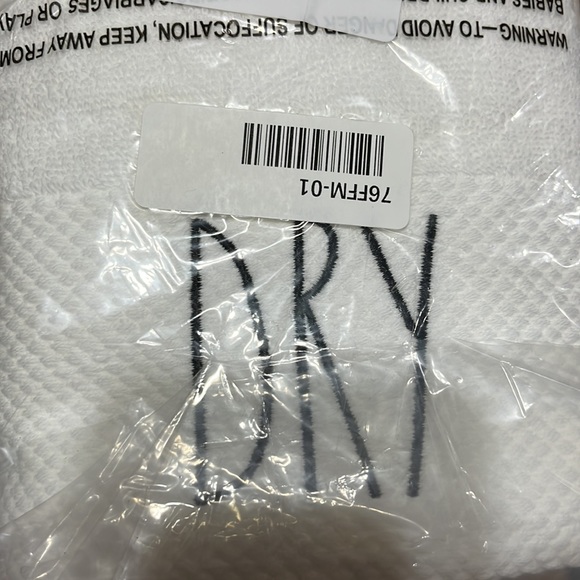 NEW Rae Dunn WASH DRY  Hand Towels NEW BNIP - Picture 6 of 9